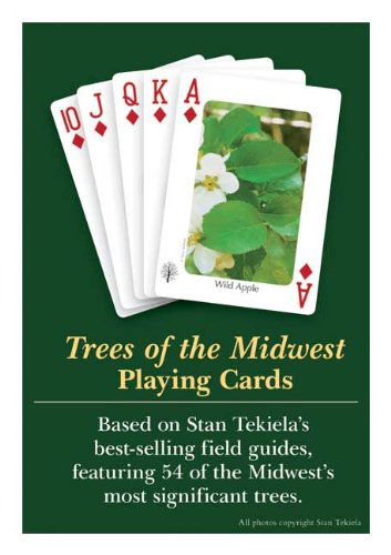 Trees of the Midwest Playing Cards - Stan Tekiela - Książki - Adventure Publications - 9781591932864 - 26 stycznia 2016