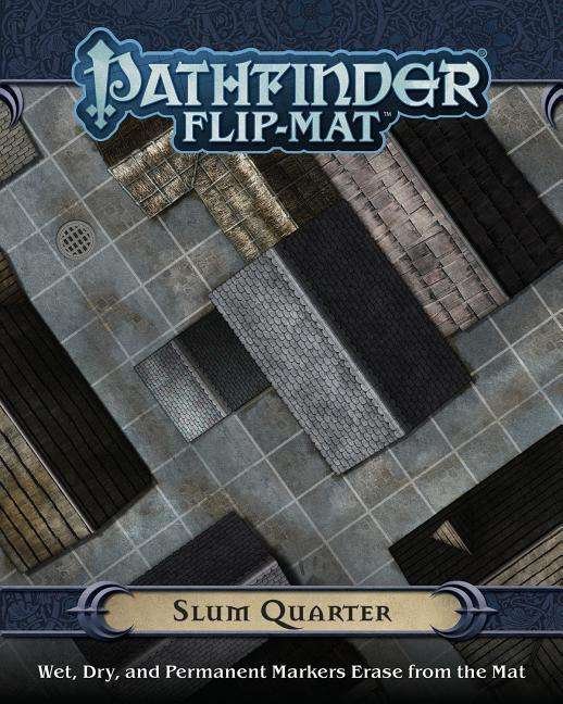 Pathfinder Flip-Mat: Slum Quarter - Jason A. Engle - Lautapelit - Paizo Publishing, LLC - 9781601257864 - tiistai 10. marraskuuta 2015