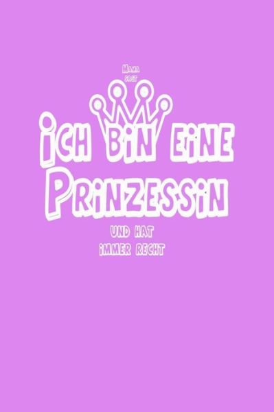 Cover for Klara Kleingrun · Ich Bin Eine Prinzessin (Paperback Book) (2019)