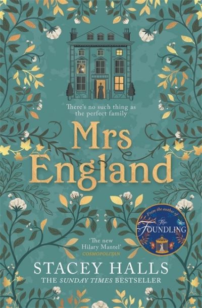 Cover for Stacey Halls · Mrs England: The  award-winning Sunday Times bestseller from the winner of the Women's Prize Futures Award (Hardcover Book) (2021)