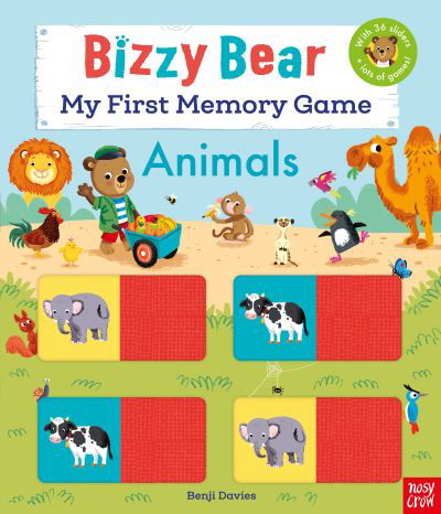 Bizzy Bear: My First Memory Game Book: Animals - Bizzy Bear - Camilla Reid - Livros - Nosy Crow Ltd - 9781839944864 - 7 de abril de 2022