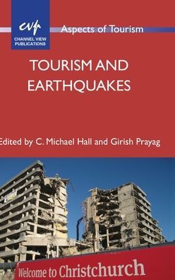 Cover for Tourism and Earthquakes - Aspects of Tourism (Hardcover Book) (2020)