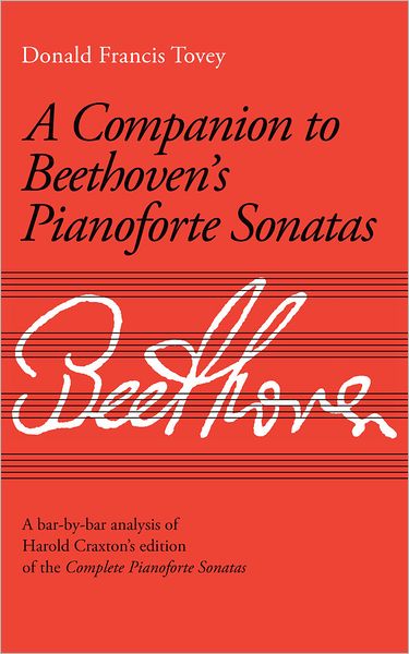 Cover for Donald Francis Tovey · Companion to Beethoven's Pianoforte Sonatas: Revised Edition - Signature Series (ABRSM) (Sheet music) [Rev edition] (1999)