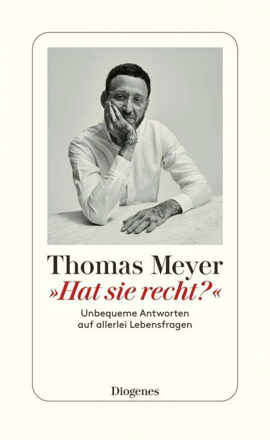 Cover for Thomas Meyer · »Hat sie recht?« (Paperback Book) (2021)