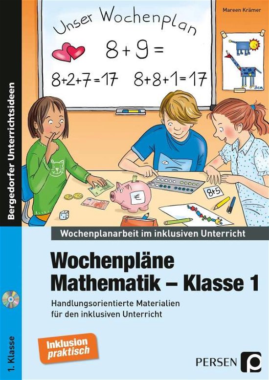 Wochenpläne Mathematik - Kl.1 - Krämer - Kirjat -  - 9783403200864 - 