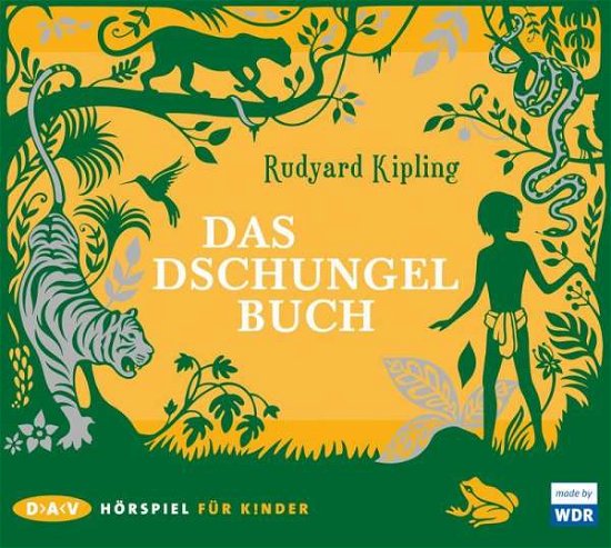 CD Das Dschungelbuch - Rudyard Kipling - Musique - Der Audio Verlag - 9783862315864 - 22 septembre 2015