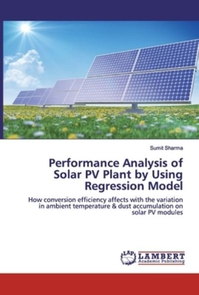 Cover for Sharma · Performance Analysis of Solar PV (Buch) (2019)