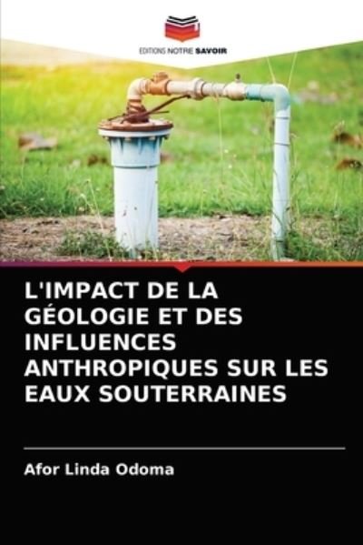 Cover for Afor Linda Odoma · L'Impact de la Geologie Et Des Influences Anthropiques Sur Les Eaux Souterraines (Paperback Book) (2021)