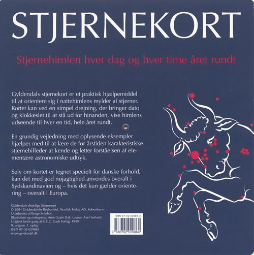 Cover for Børge Svanhof · Gyldendals stjernekort (Heftet bok) [1. utgave] (2004)