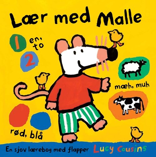 Cover for Lucy Cousins · Lær med Malle (Indbundet Bog) [1. udgave] [Indbundet] (2011)
