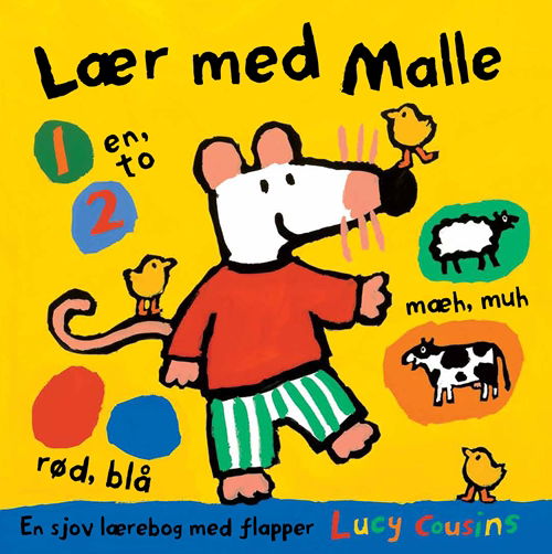 Lær med Malle - Lucy Cousins - Książki - Gyldendal - 9788702115864 - 26 września 2011