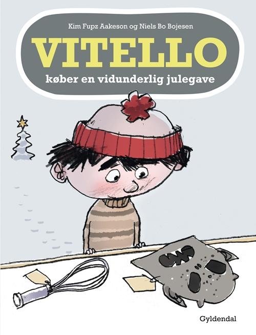 Cover for Kim Fupz Aakeson; Niels Bo Bojesen · Vitello: Vitello køber en vidunderlig julegave (Bound Book) [1th edição] [Indbundet] (2013)