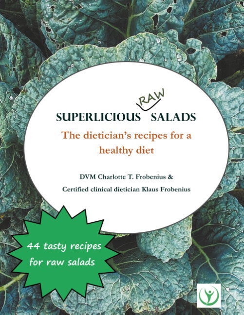 Cover for Charlotte T. Frobenius; Klaus Frobenius · Superlicious  Raw Salads (Paperback Book) [1. wydanie] (2018)