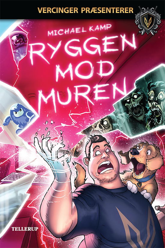 Cover for Michael Kamp · Vercinger præsenterer: Ryggen mod muren (Hardcover bog) [1. udgave] (2021)