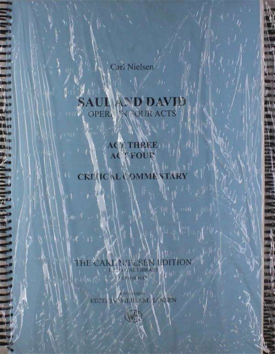 Cover for Carl Nielsen · Carl Nielsen: Saul og David Dansk / Engelsk (Score) (Sheet music) (2015)