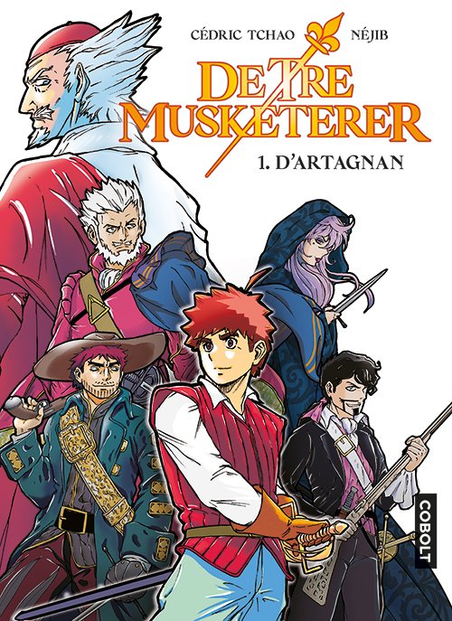 Cover for Néjib · De tre musketerer: De tre musketerer 1: D’Artagnan (Paperback Book) [1th edição] (2023)