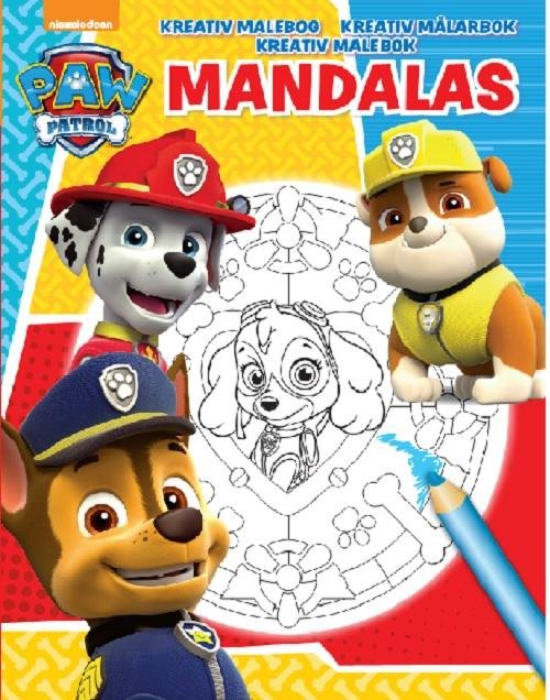 Cover for Bettina Bjaerge · Mandalas: Mandalas Nickelodeon Paw Patrol (Sewn Spine Book) [1. Painos] (2017)
