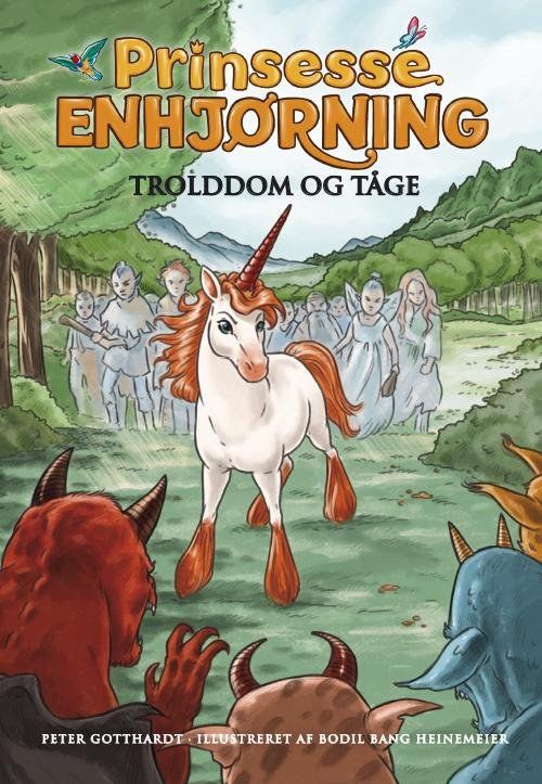 Cover for Peter Gotthardt · Prinsesse Enhjørning: Prinsesse Enhjørning 5: Trolddom og tåge (Inbunden Bok) [1:a utgåva] (2016)