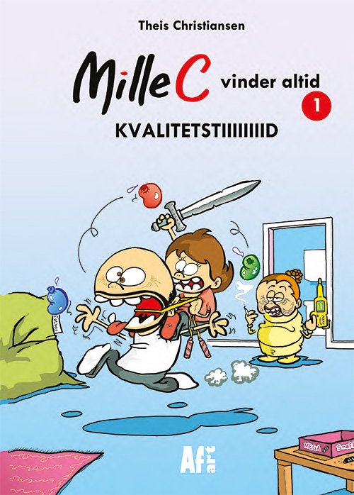 Cover for Theis Christiansen · Mille C vinder altid: Mille C vinder altid (Innbunden bok) [1. utgave] (2024)
