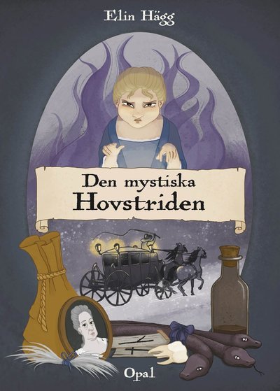 Cover for Elin Hägg · Den mystiska hovstriden (Innbunden bok) (2021)