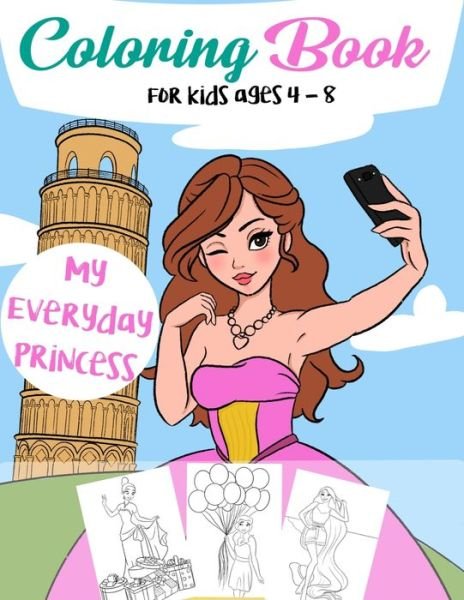 Cover for Zeina Abuhakema · Coloring Book For Kids Ages 4-8 (Paperback Book) (2020)