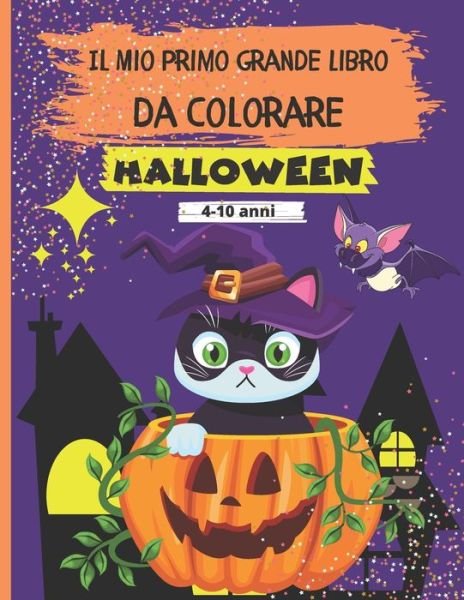 Cover for Il Mio Bambino Impara · Il Mio Primo Grande Libro Da Colorare - Halloween (Paperback Bog) (2020)