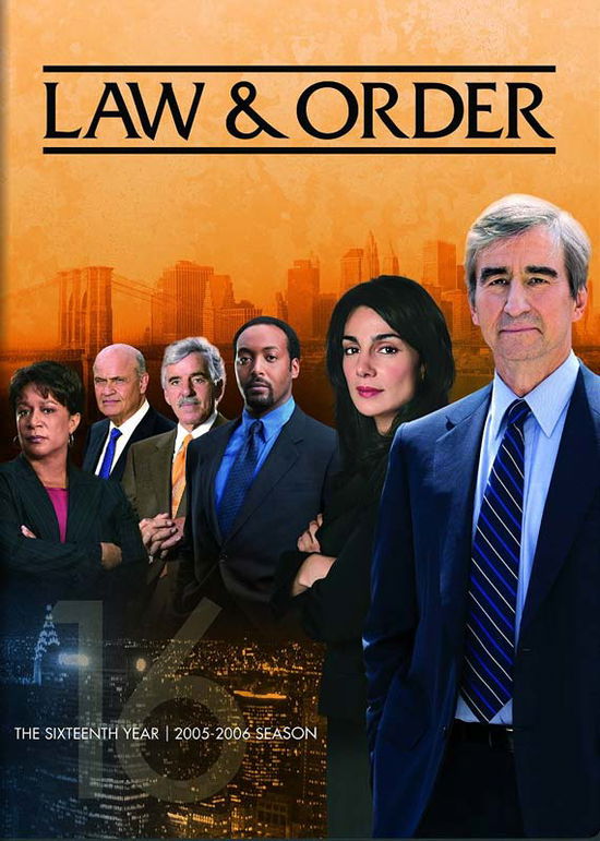 Cover for Law &amp; Order: the Sixteenth Year (DVD) (2014)