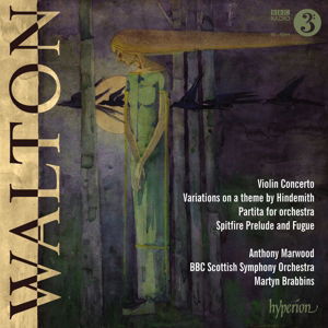 Walton Violin Concerto  Parti - Martyn Brabbins Bbc Scottish - Muziek - HYPERION - CDA SERIES - 0034571179865 - 29 juni 2017