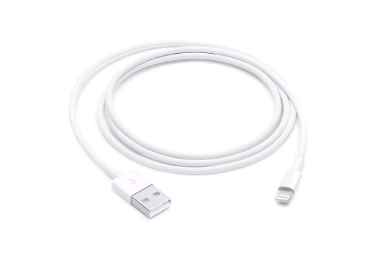 MXLY2ZM/A Apple Lightning to USB Cable 1m. White - Apple - Peli - Apple - 0190199534865 - 