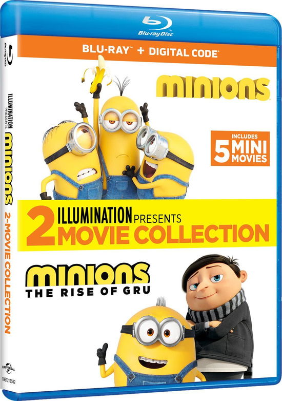 Cover for Minions 2-movie Collection (Blu-ray) (2022)