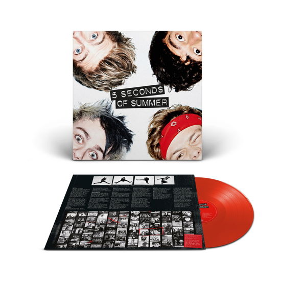 Cover for 5 Seconds of Summer (LP) [Limited 10th Anniversary Red Vinyl edition] (2024)