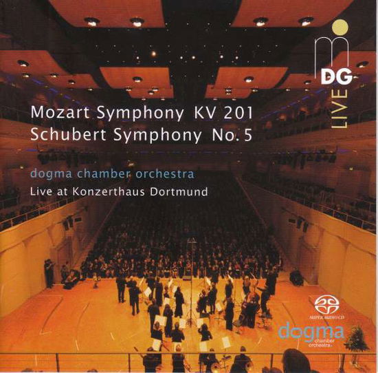 Mozart: Symphony A-Major Kv 201 / Schubert: Symphony B Flat M - Dogma Chamber Orchestra / Mikhail Gurewitsch - Musique - MDG - 0760623210865 - 7 décembre 2018