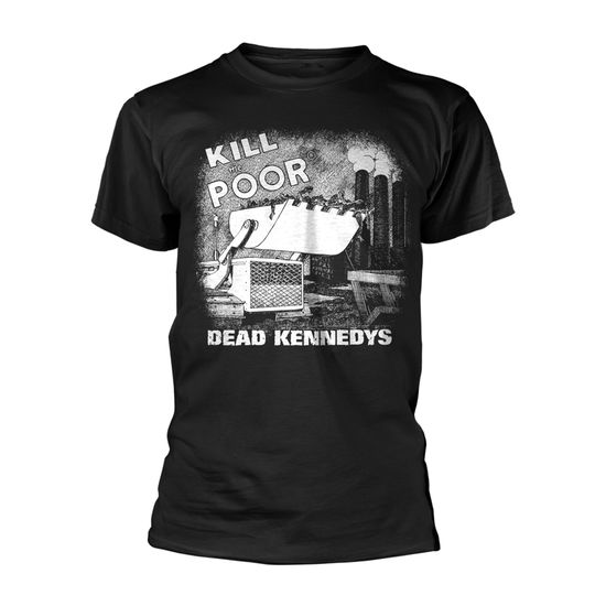 Cover for Dead Kennedys · Kill the Poor (Black) (T-shirt) [size S] (2025)