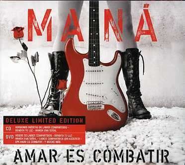 Cover for Mana · Amar Es Combatir (CD/DVD) [Deluxe, Bonus Tracks edition] (2007)
