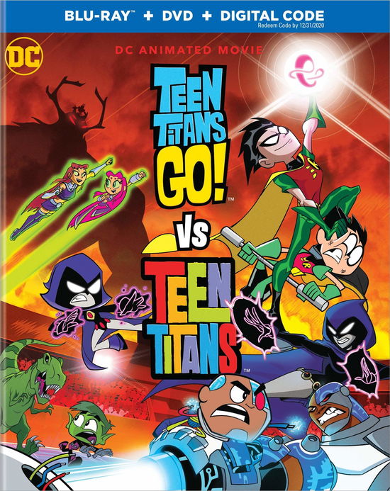 Cover for Teen Titans Go vs Teen Titans (Blu-ray) [United States edition] (2019)