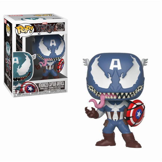 Cover for Funko Pop! Marvel: · Marvel Venom - Venom / Captain America (Funko POP!) (2018)