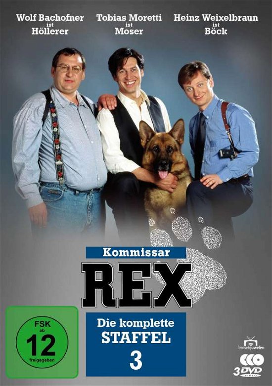 Cover for Peter Hajek · Kommissar Rex Staffel 3 (DVD) (2019)