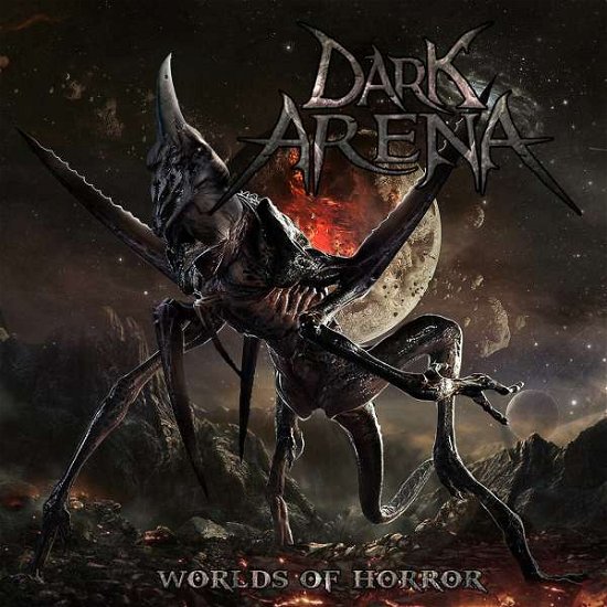 Cover for Dark Arena · Worlds of Horror (Ltd. Black Vinyl) (LP) (2022)