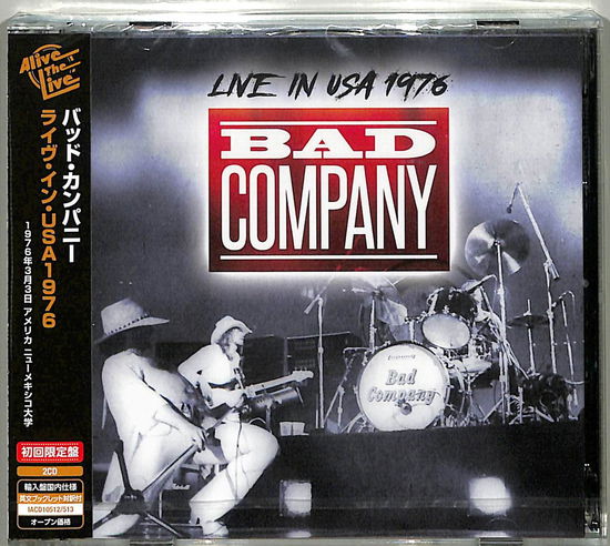 Cover for Bad Company · Live 1976 (CD) [Japan Import edition] (2021)