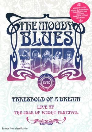 Live at the Isle of Wight Festival 1970 - The Moody Blues - Elokuva - KALEIDOSCOPE - 5021456165865 - perjantai 26. kesäkuuta 2009