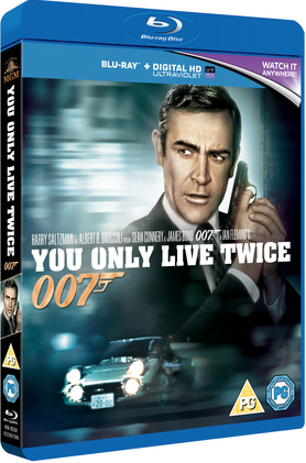 Cover for You Only Live Twice (Blu-ray) (2015)