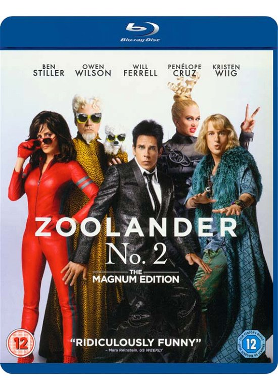 Cover for Zoolander No 2 · Zoolander 2 (Blu-ray) (2016)