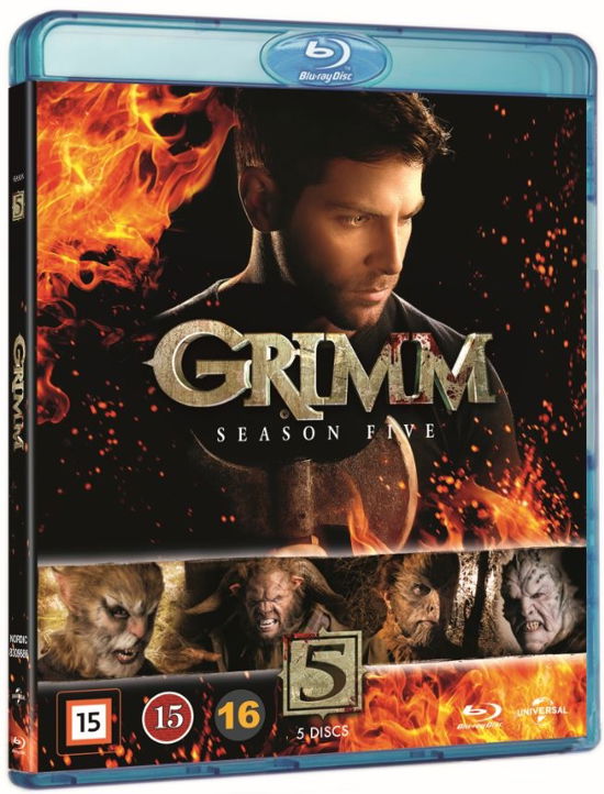Cover for Grimm · Grimm - Season 5 (Blu-ray) (2017)