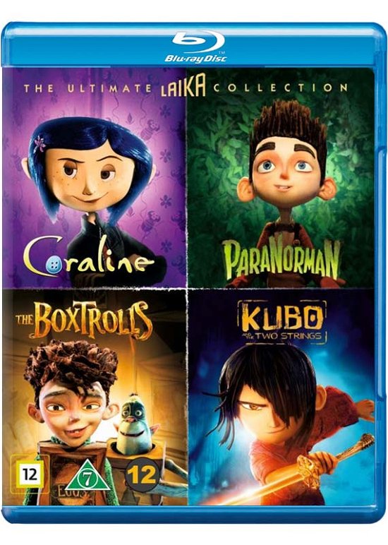 Coraline / ParaNorman / The Boxtrolls / Kubo And The Two Strings - The Ultimate LAIKA Collection - Film - JV-UPN - 5053083100865 - 23. februar 2017