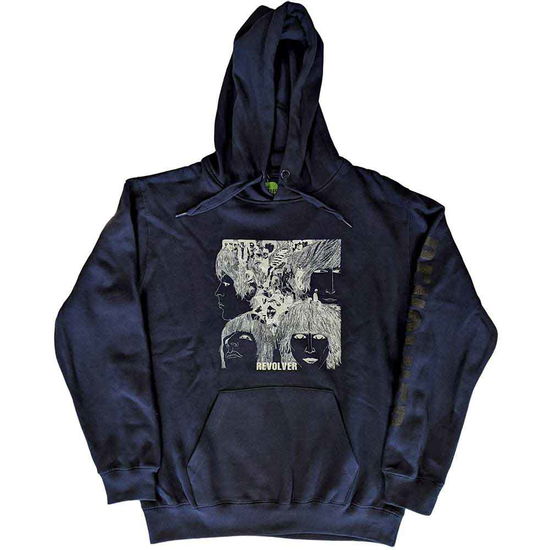 Cover for The Beatles · The Beatles Unisex Pullover Hoodie: Reverse Revolver (Sleeve Print) (Hoodie) [size XL] (2022)