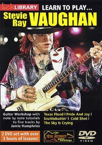 Cover for Lick Library: Learn to Play St · Lick Library: Learn to Play Stevie Ray Vaughan (DVD) (2005)