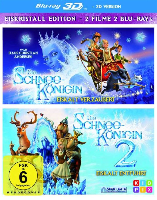 Die Schneekönigin 1+2 Box-3d (Blu-ray) (2015)