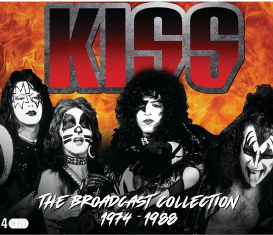 Kiss · Broadcast Collection The 1974-1988 (4 CD Box) (CD) (2024)