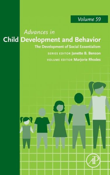 Cover for Marjorie Rhodes · The Development of Social Essentialism - Advances in Child Development and Behavior (Hardcover Book) (2020)