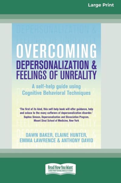 Cover for Dawn Baker · Overcoming Depersonalization and Feelings of Unreality (Taschenbuch) (2013)